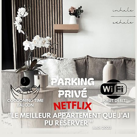 Le Cocon Blanc Metz - T2 - Parking Prive - Balcon - Nouvelle Ville, Gare Екстериор снимка