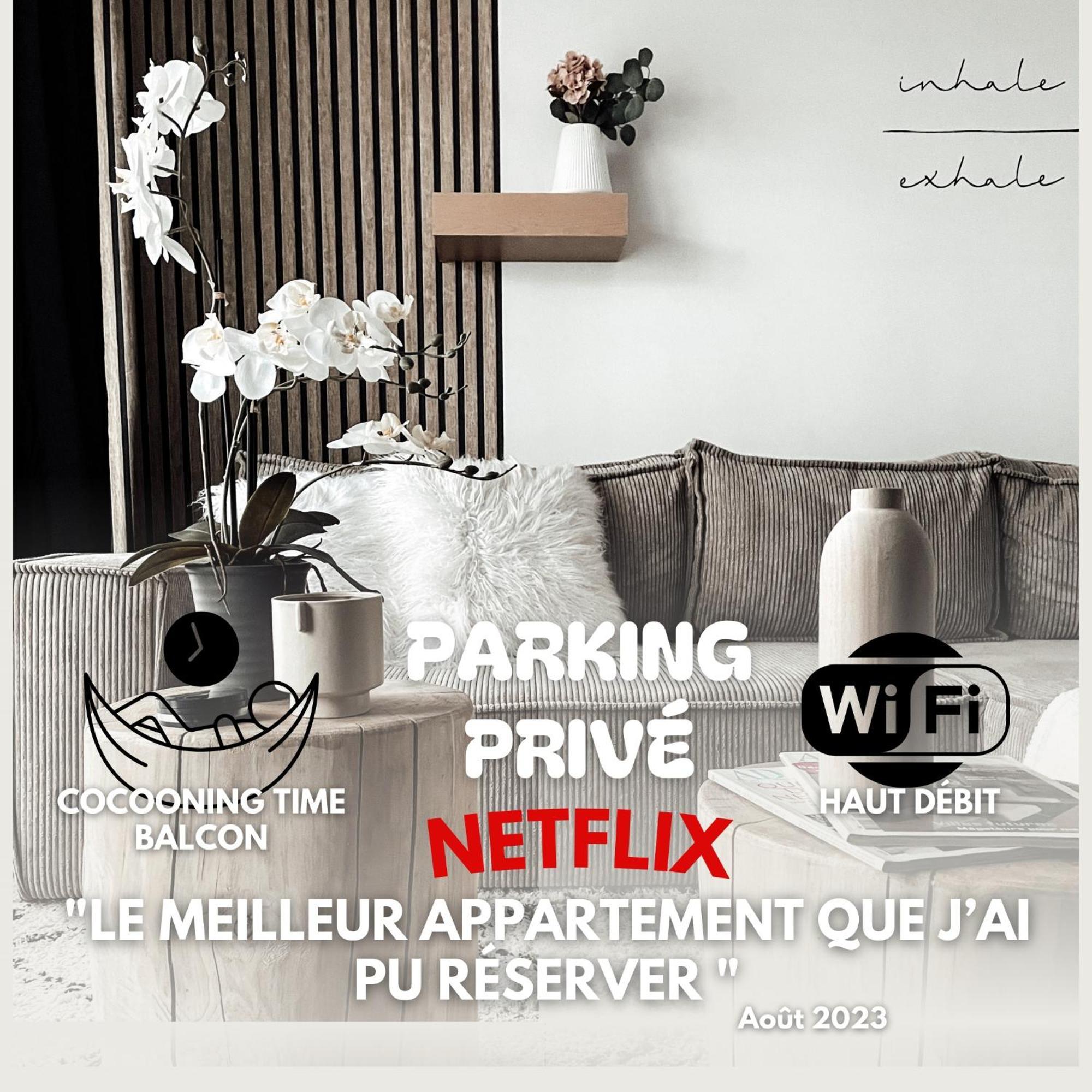 Le Cocon Blanc Metz - T2 - Parking Prive - Balcon - Nouvelle Ville, Gare Екстериор снимка